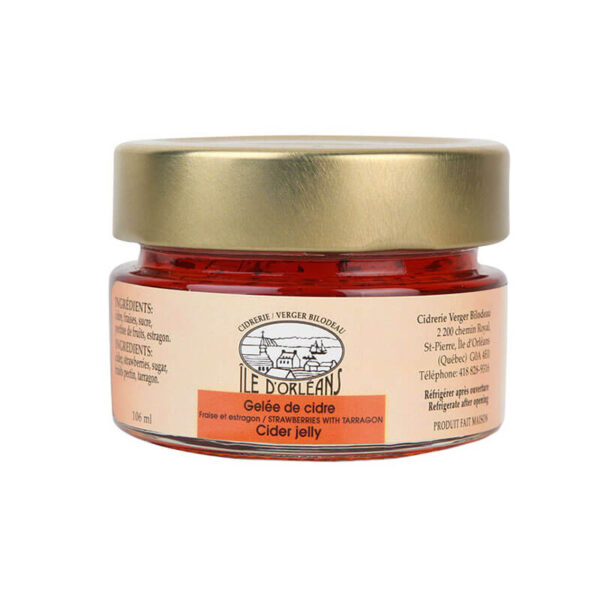 Strawberry and tarragon cider jelly - 106ml